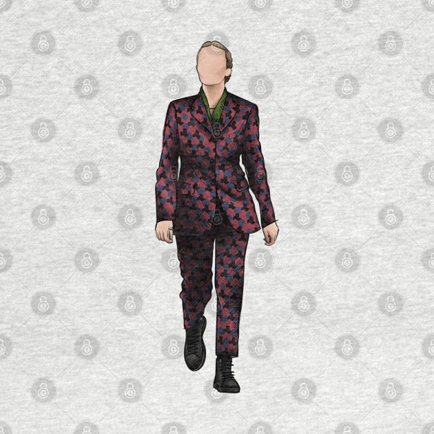 Villanelle - Killing Eve,illustration, poster, wall art, Jodie, Sandra, outfit, fashion, perfume, sorry baby, suit, dress by showmetype